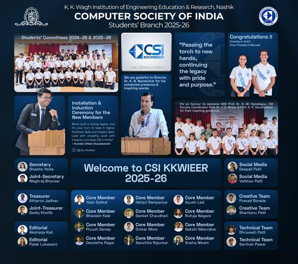 CSI Installation Ceremony